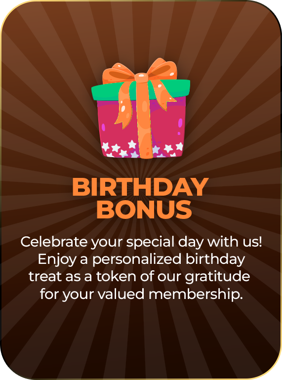 BDAY BONUS